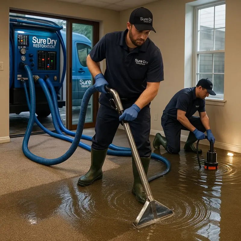 Water Extraction and Removal process in Riverton, NJ